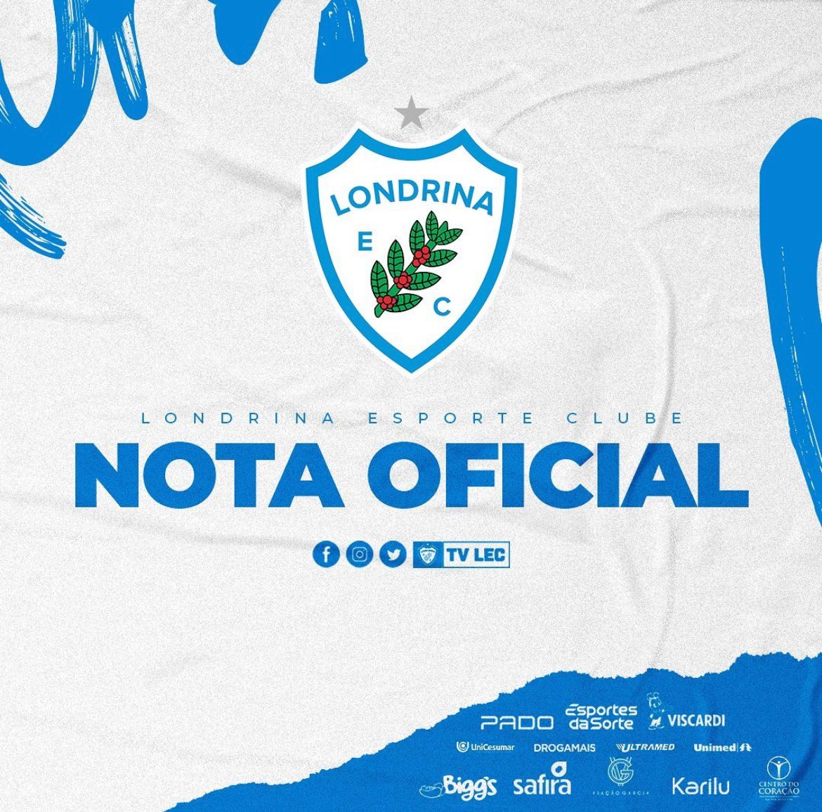 Nota oficial: Confusão entre Londrina e Paraná Clube